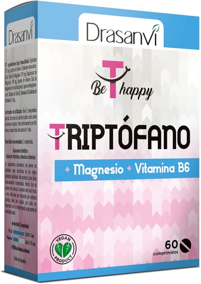 Imagen de DRASANVI TRIPTOFANO 60 comprimidos 60 uds en OfertitasTOP