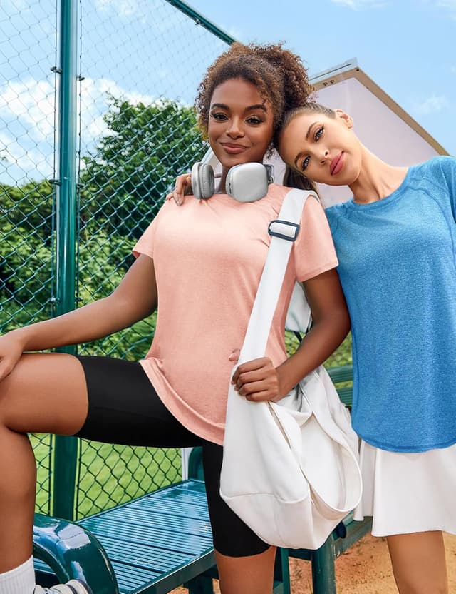 Detalle 2 de Tee shirt sport femme Gyabnw, séchage rapide