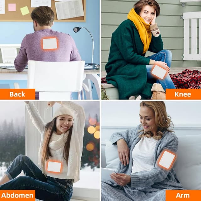 Thumbnail 3 de 12 Packs Disposable Body Warmers 12h hand warmers