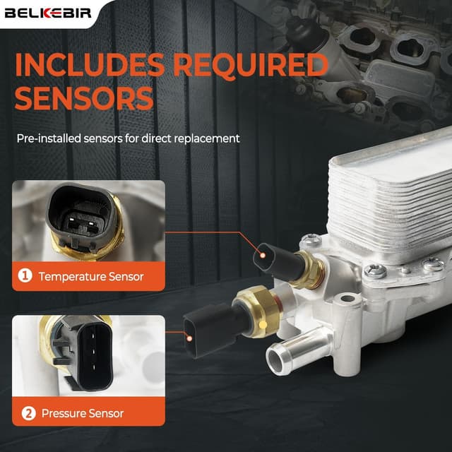 Thumbnail 4 de Aluminum Engine Oil Cooler Filter Housing Replacement (3.6L) for 2011-2016 Dodge/Jeep/Chrysler/Ram