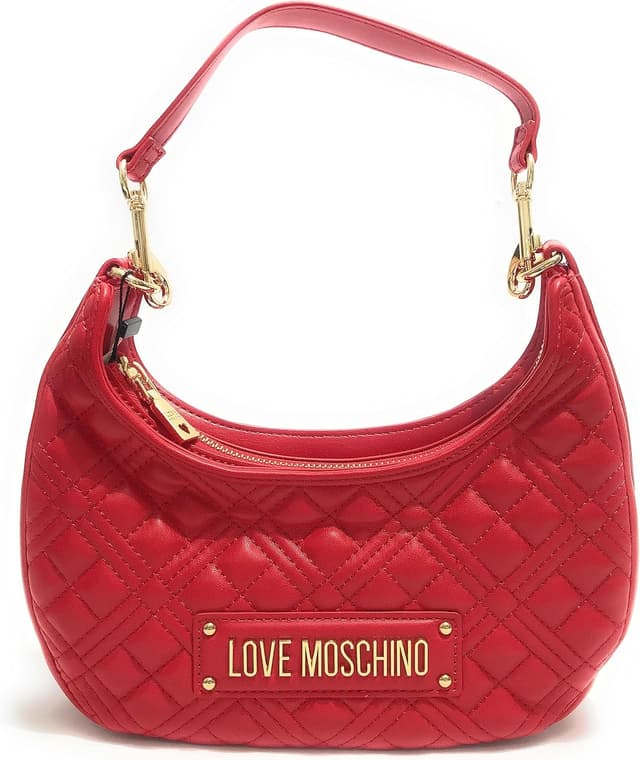 Detalle de Love Moschino Schultertasche mit Reißverschluss