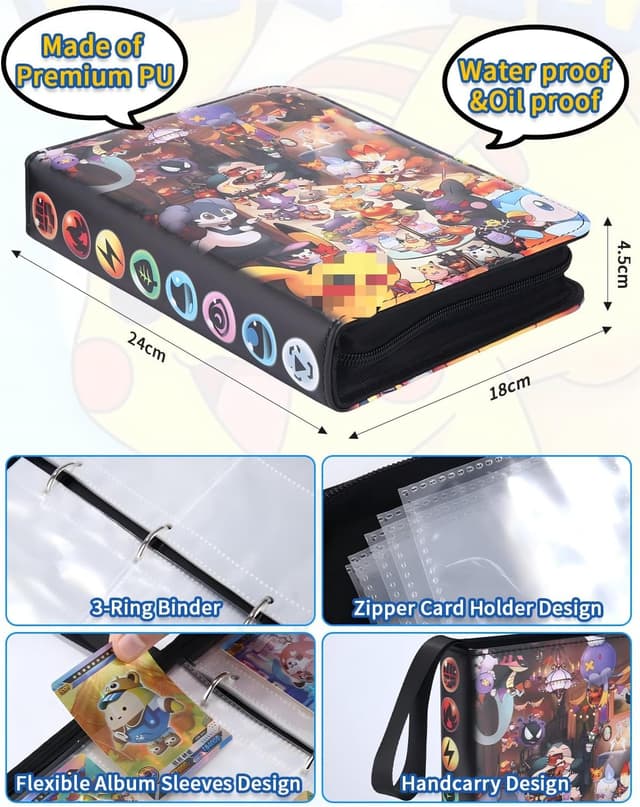 Detalle 1 de Album per carte HYSINSE 480 tasche