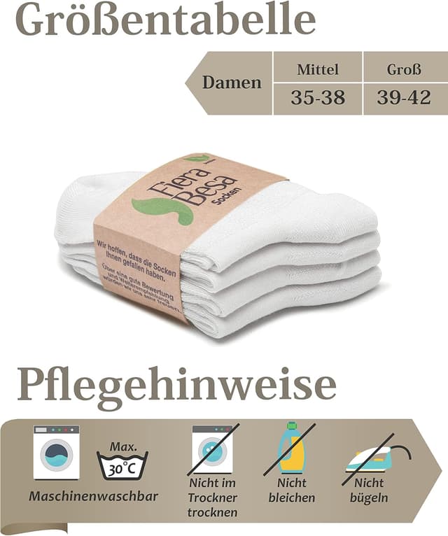 Thumbnail 4 de Fiera Besa Diabetikersocken Damen Knöchelhoch 35–42