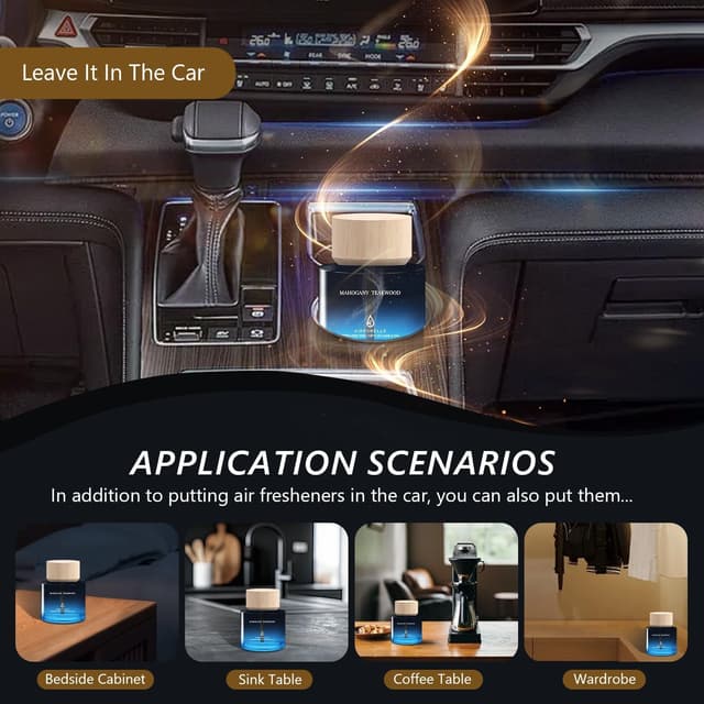 Thumbnail 6 de Car Air Freshener 50ML Mahogany Teakwood