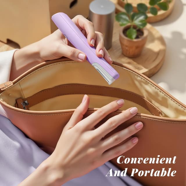 Thumbnail 4 de Galtxen Sonic Dermaplaning Tool 10-Blade Purple