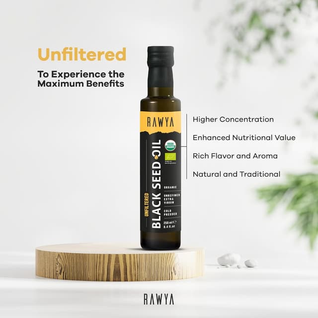 Thumbnail 6 de RAWYA Organic Black Seed Oil 250ml