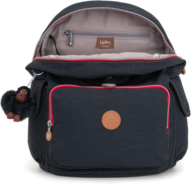 Detalle 2 de Kipling City Pack Mochila Mediana True Navy