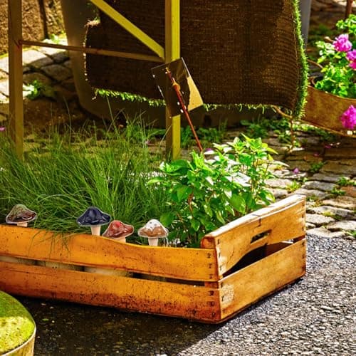 Thumbnail 6 de Peohud 12 champignons de jardin céramiques ⚙