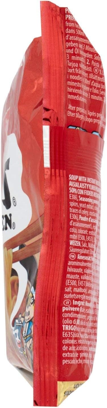 Detalle 2 de Nissin 36111 Nouilles instantanées au poulet Demae (lot de 5) – prêtes en 3 minutes