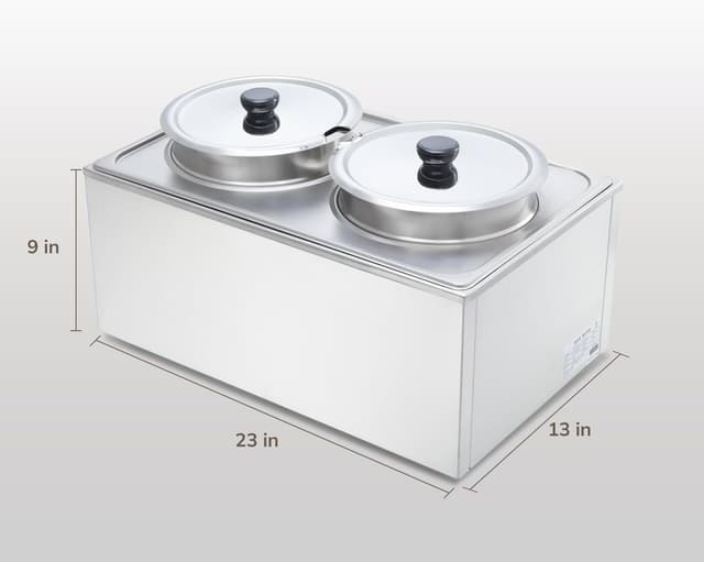 Thumbnail 6 de SYBO Food Warmer Bain Marie 24L 🍽️