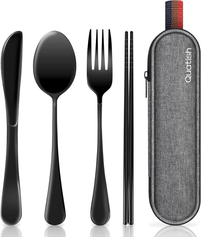 Imagen de Travel Silverware Set with Case en OfertitasTOP