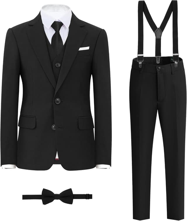 Detalle de BOLADA Boys' Formal Suit Set sizes 2-20 👔