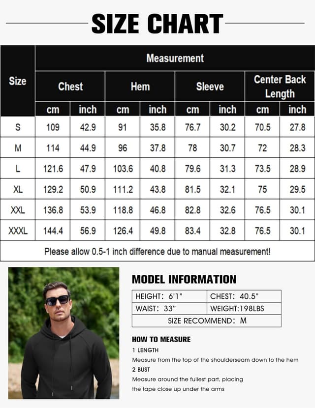 Detalle 2 de COOFANDY hoodie homme chaud