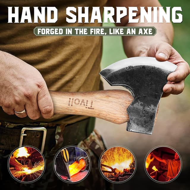 Thumbnail 4 de TIVOLI Hacha de Mano 27cm forjada