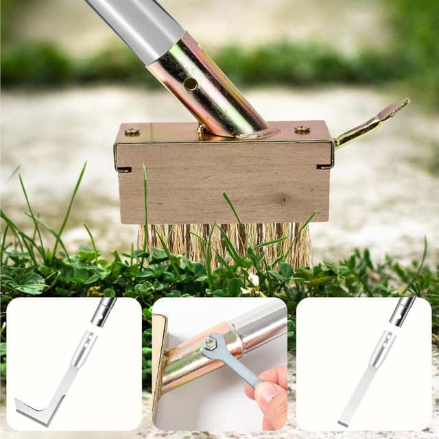 Detalle 2 de 60" Patio weed remover tool with long handle