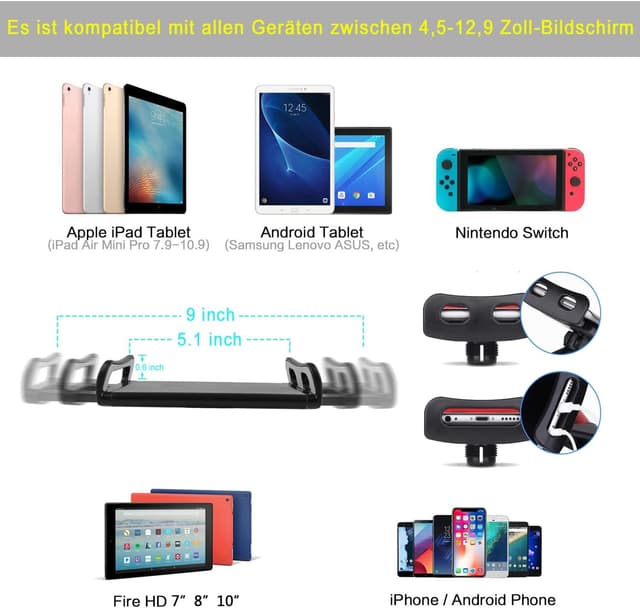 Thumbnail 6 de Supporto tablet da letto con braccio 12,9