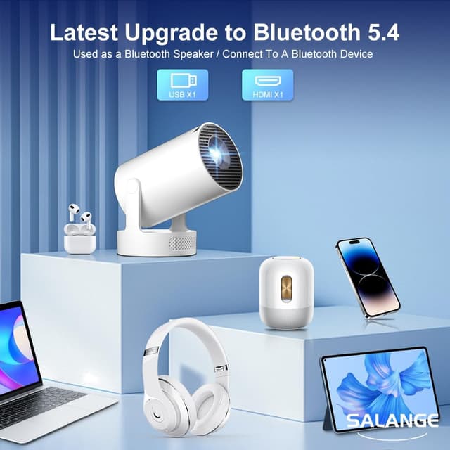 Thumbnail 5 de Salange HY300 Ultra Mini Projector 300 ANSI lumens 📽