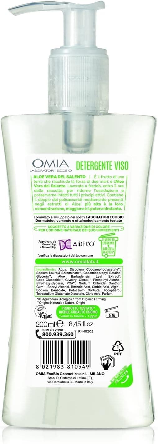 Thumbnail 1 de Omia Gel Detergente Viso Aloe Vera 3 x 200 ml
