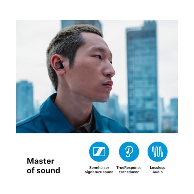 Detalle 2 de Sennheiser Momentum True Wireless 4 Auriculares Bluetooth con cancelación de ruido