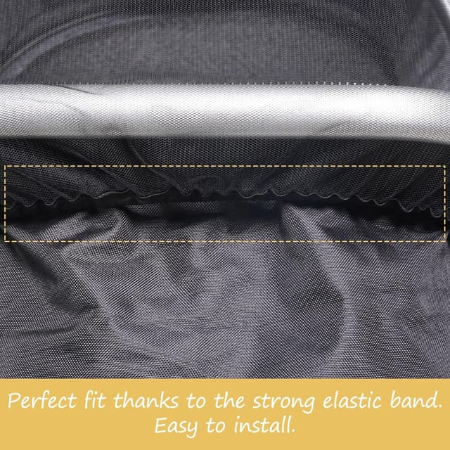 Detalle 1 de Homord Moskitonetz Kinderwagen mit Stützstangen