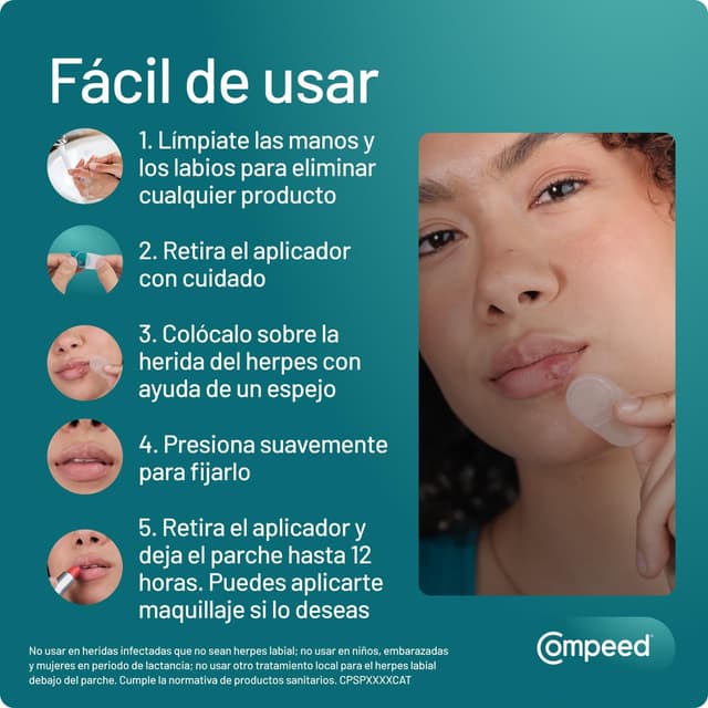 Thumbnail 5 de Compeed Parches Herpes Labial 15 uds