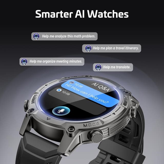 Thumbnail 4 de GPS Smart Watch 1.43" AMOLED, 21‑Day Battery