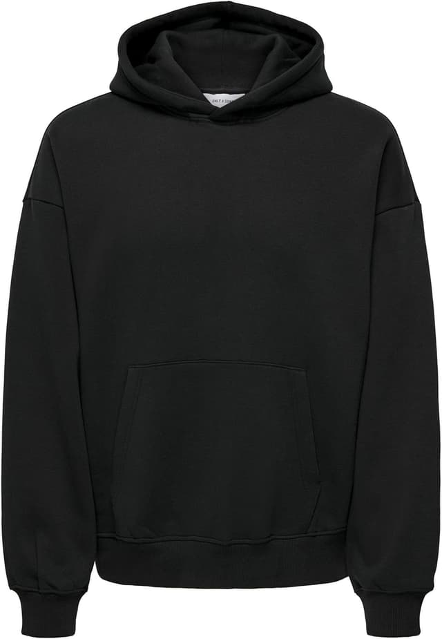 Detalle de Only & Sons Hoodie ONSTURNER Sweatshirt con cappuccio e interno spazzolato