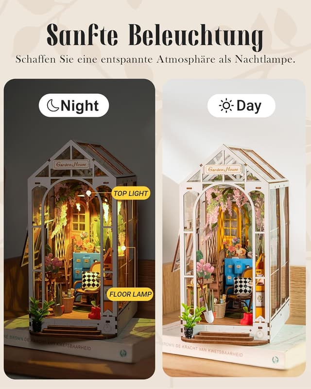 Thumbnail 4 de ROWOOD Book Nook Kit Gartenhaus 5 Stunden