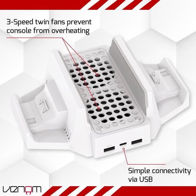Detalle 1 de Xbox Series S stand with cooling, charging