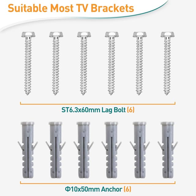 Thumbnail 1 de ELIVED EV034 M6 lag bolt kit