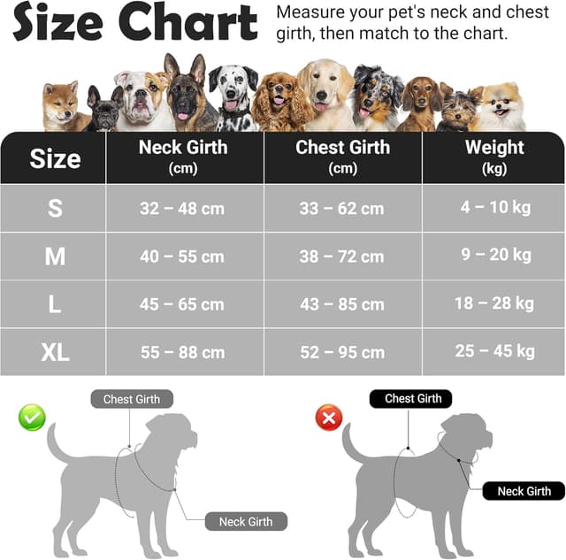 Detalle 2 de Funfox No Pull Dog Harness L for large dogs