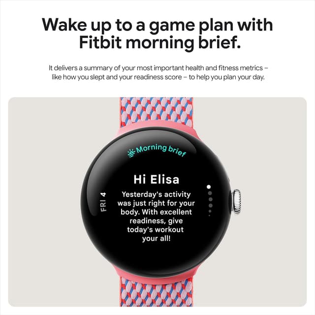 Thumbnail 6 de Google Pixel Watch 3 41mm Android Smartwatch