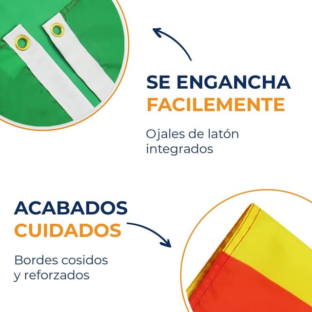 Detalle 2 de AZ FLAG Bandera de Senegal 150x90cm 🇸🇳