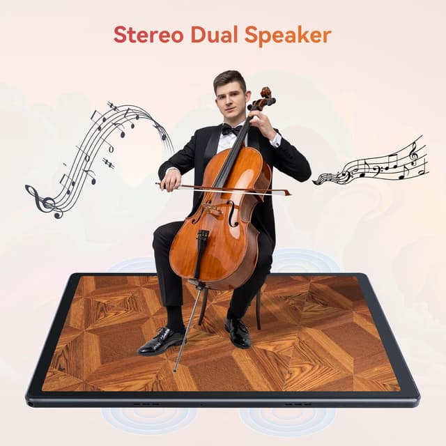 Thumbnail 6 de URAO Tablet 10.1" Android Tablet with Octa-core Processor 24GB RAM 128GB ROM 🍎