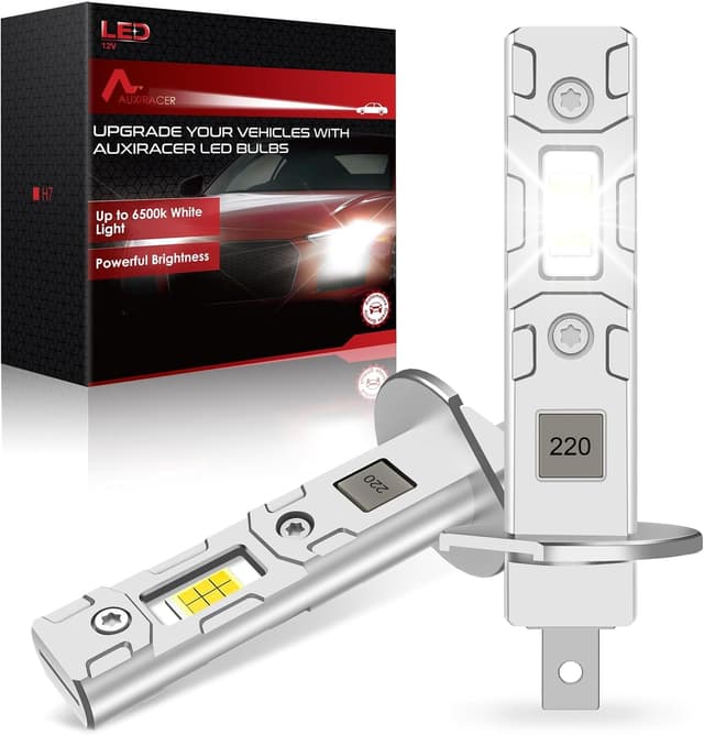 Detalle de Ampoules H1 LED mini 1:1 6500K 32000LM Plug and Play (pack de 2) – format universel