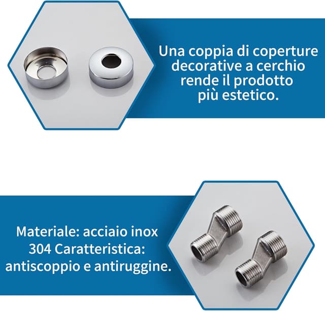 Thumbnail 6 de MORADO miscelatore doccia termostatico (montaggio a parete) finitura cromata