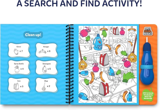 Thumbnail 6 de Skillmatics Water Spotter Reusable Search & Find Book