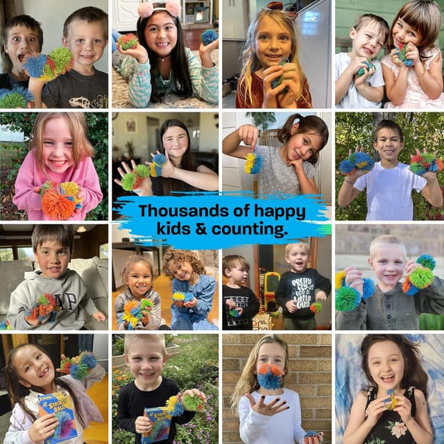 Thumbnail 2 de Stringy Balls 20 Pack Sensory Fidget Toy