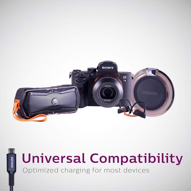 Detalle 2 de Philips DLC4106U/37 Micro USB Cable 6 ft