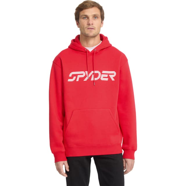 Detalle de Spyder Sudadera de hombre Wordmark Spyder con capucha