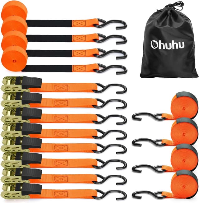 Imagen de Ohuhu Ratchet Straps 4.6m 680kg en OfertitasTOP