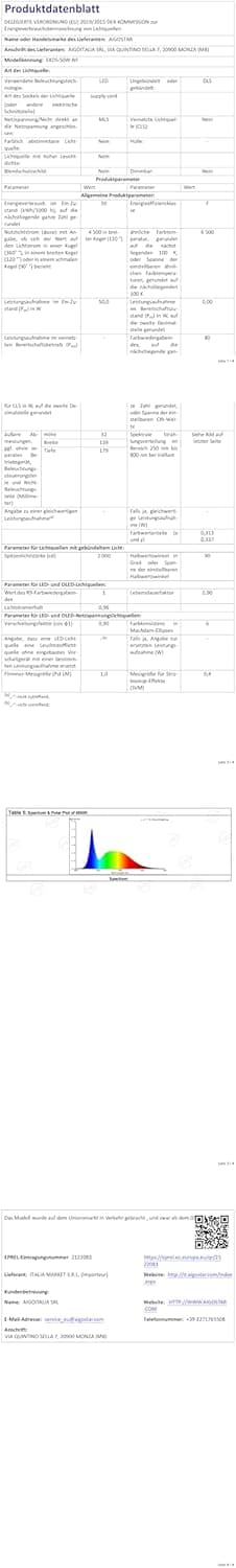 Thumbnail 6 de Aigostar Projecteur LED Extérieur 50W 4500lm