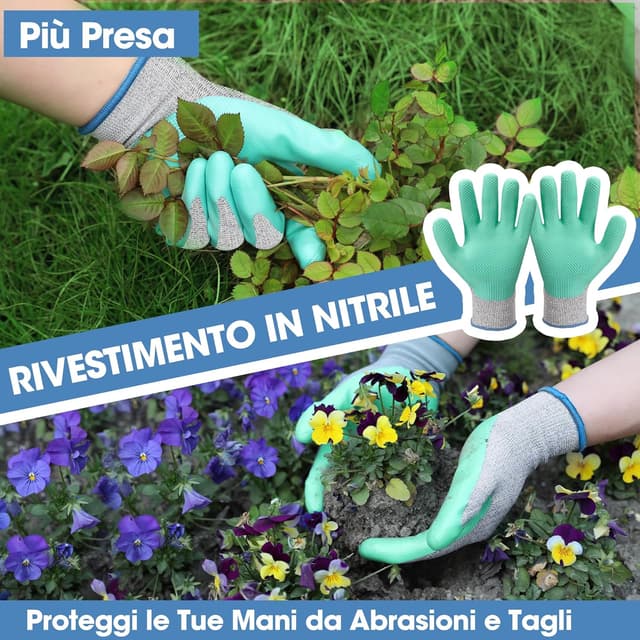 Thumbnail 6 de WORKPRO set di attrezzi da giardino da 4 pezzi con guanti, cesoie e pala – con scatola regalo