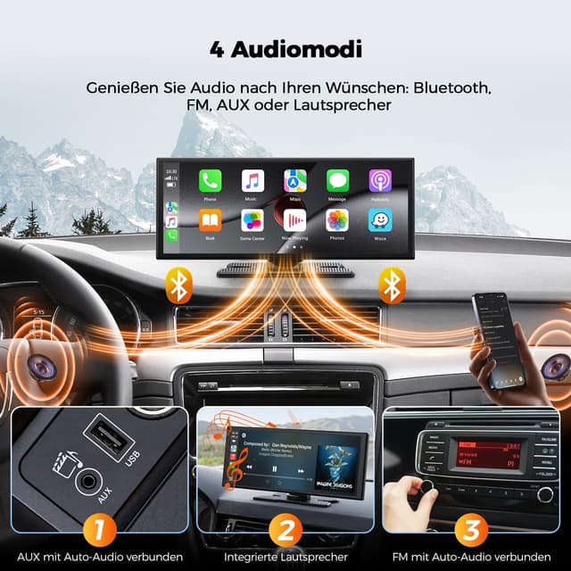 Thumbnail 6 de Volam CarPlay Display 10,25 Zoll