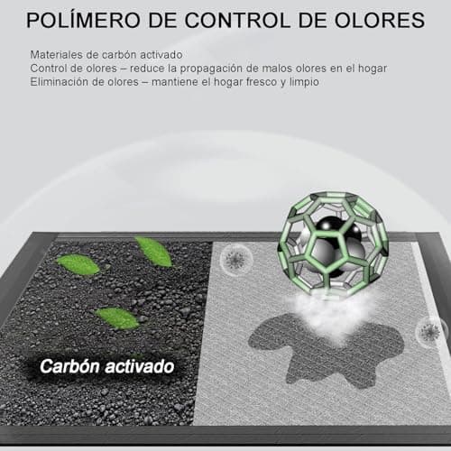 Detalle de Gardner Pet empapadores para perros grandes 70x85 cm (carbón, 30 unidades)