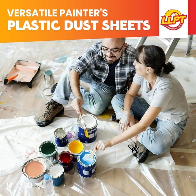 Detalle de LLPT Tape and Drape masking film 150cm