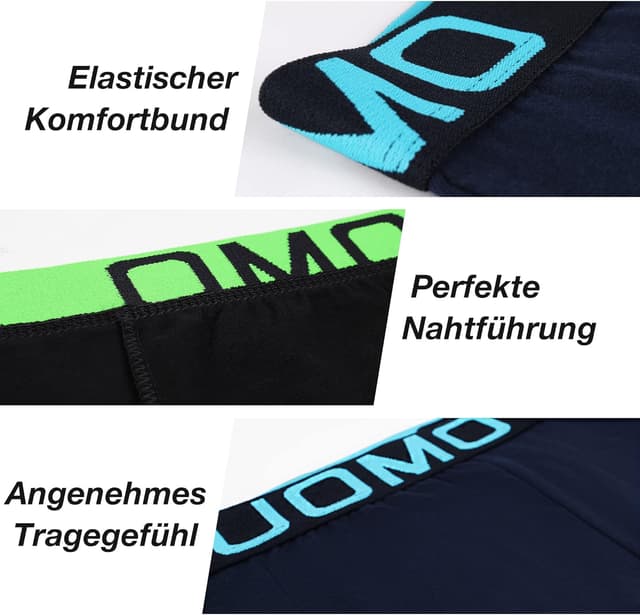 Detalle 1 de L&K 1116 Boxershorts 10er Pack 🩲