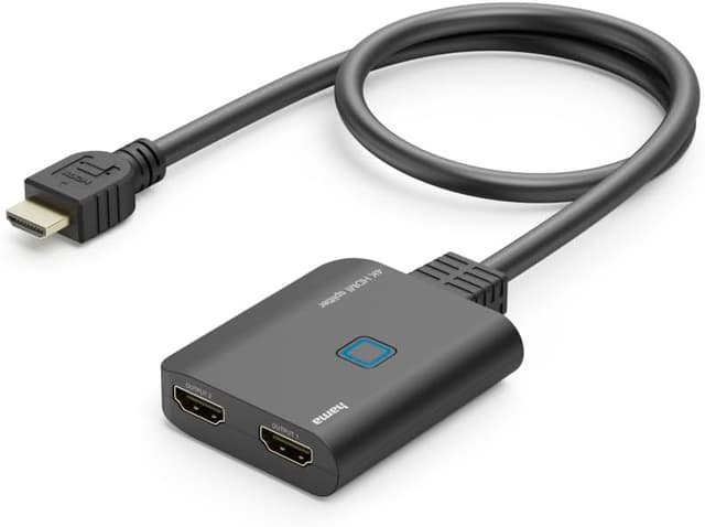 Imagen de Hama HDMI Splitter 4K 1 In 2 Out 60 cm en OfertitasTOP