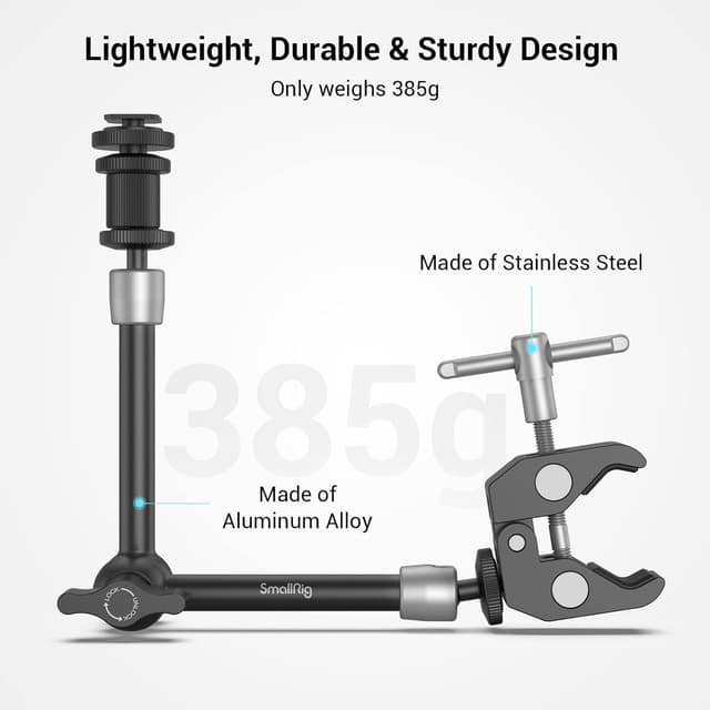 Thumbnail 4 de SMALLRIG 11" Magic Arm with Super Clamp for Monitor