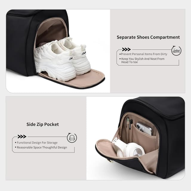 Detalle 2 de Umwandelbare Kleidersack Reisetasche 2 in 1